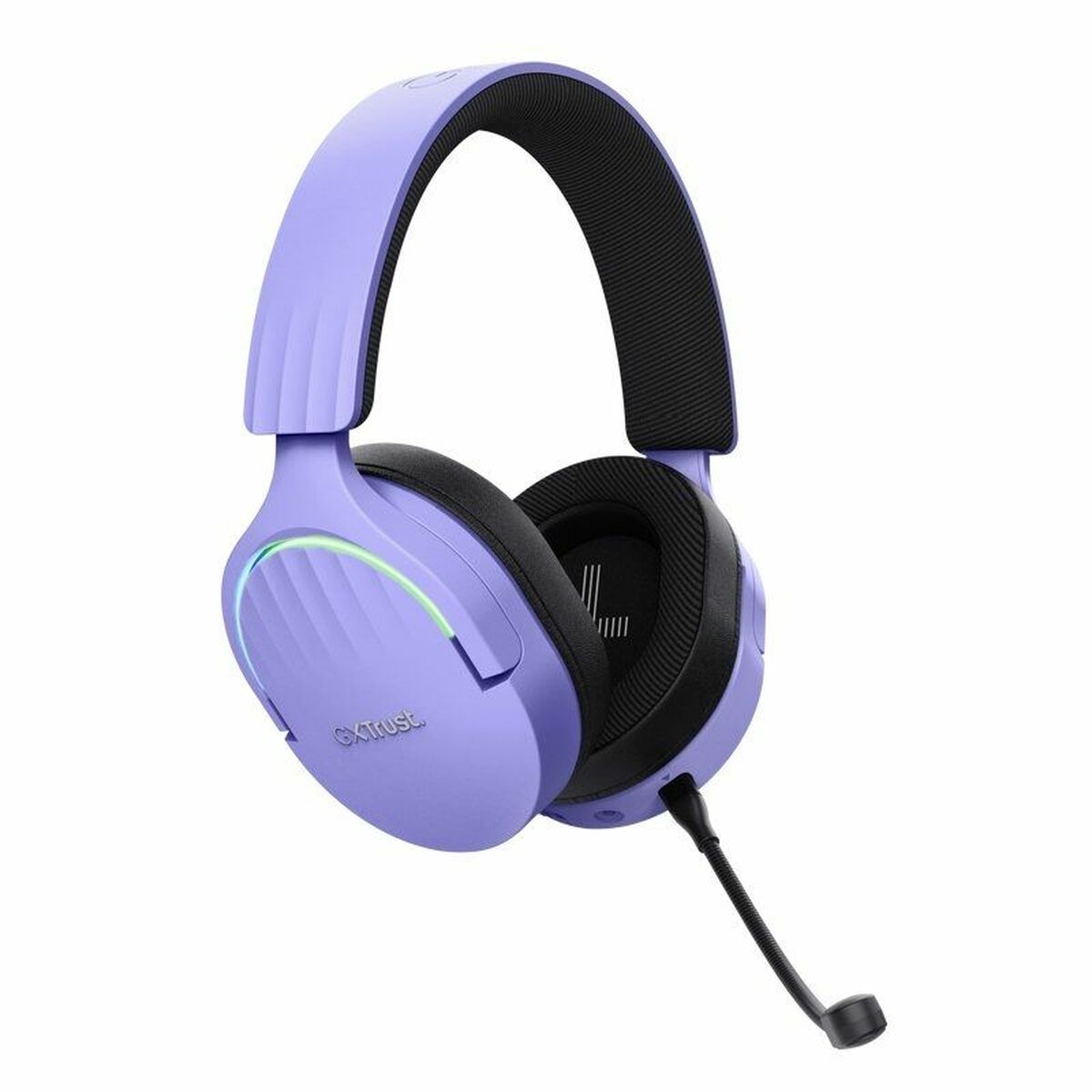 Spelhörlurar med mikrofon Trust GXT 491 Purpur - 4