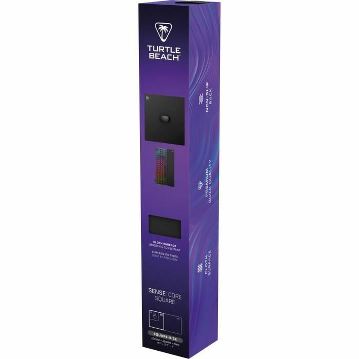 Musmatta Turtle Beach SenseCore Square Svart - 4