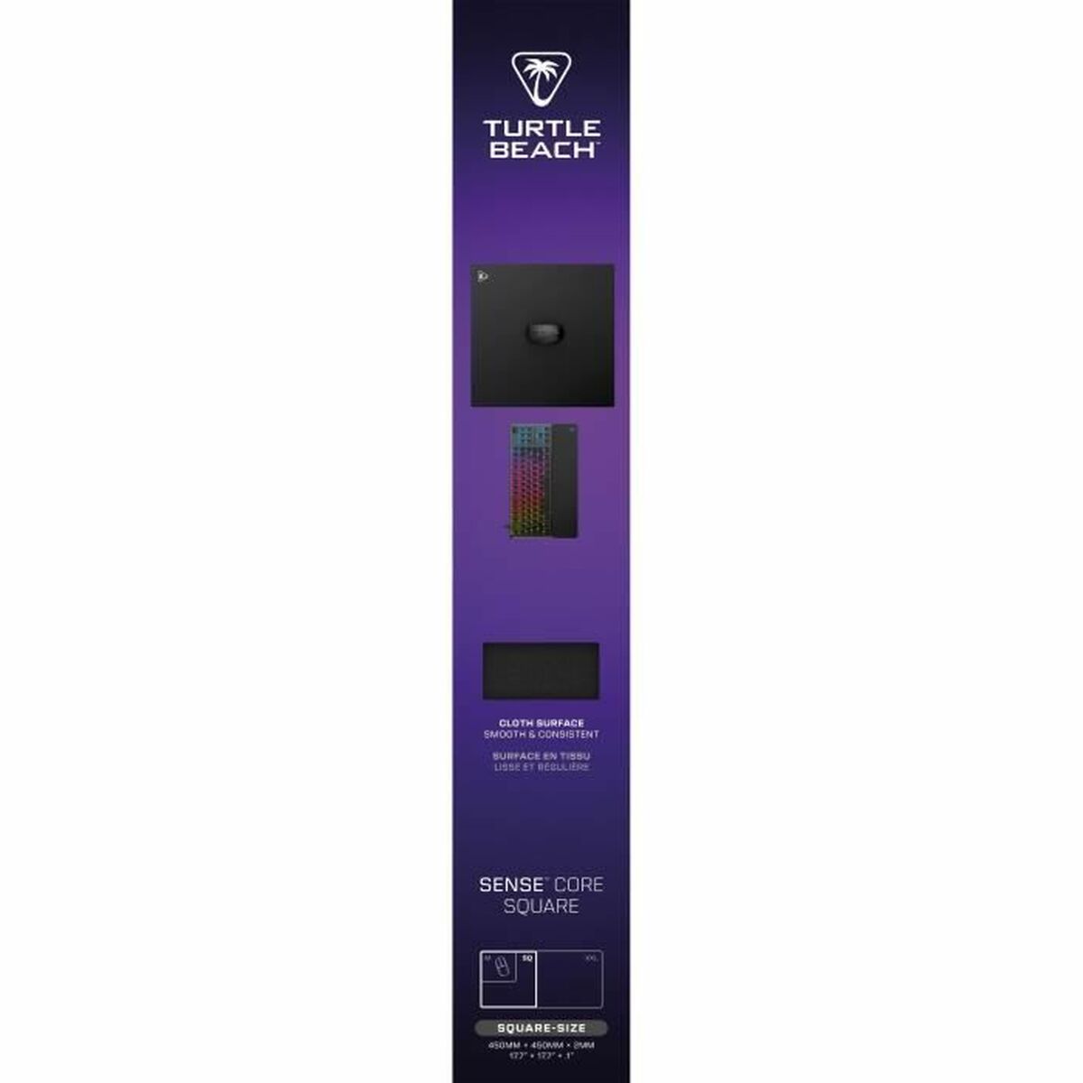 Musmatta Turtle Beach SenseCore Square Svart - 6