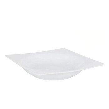 Djup tallrik Zen Porslin Vit (20 x 20 x 3,5 cm)