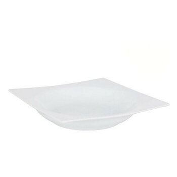 Djup tallrik Zen Porslin Vit (20 x 20 x 3,5 cm)