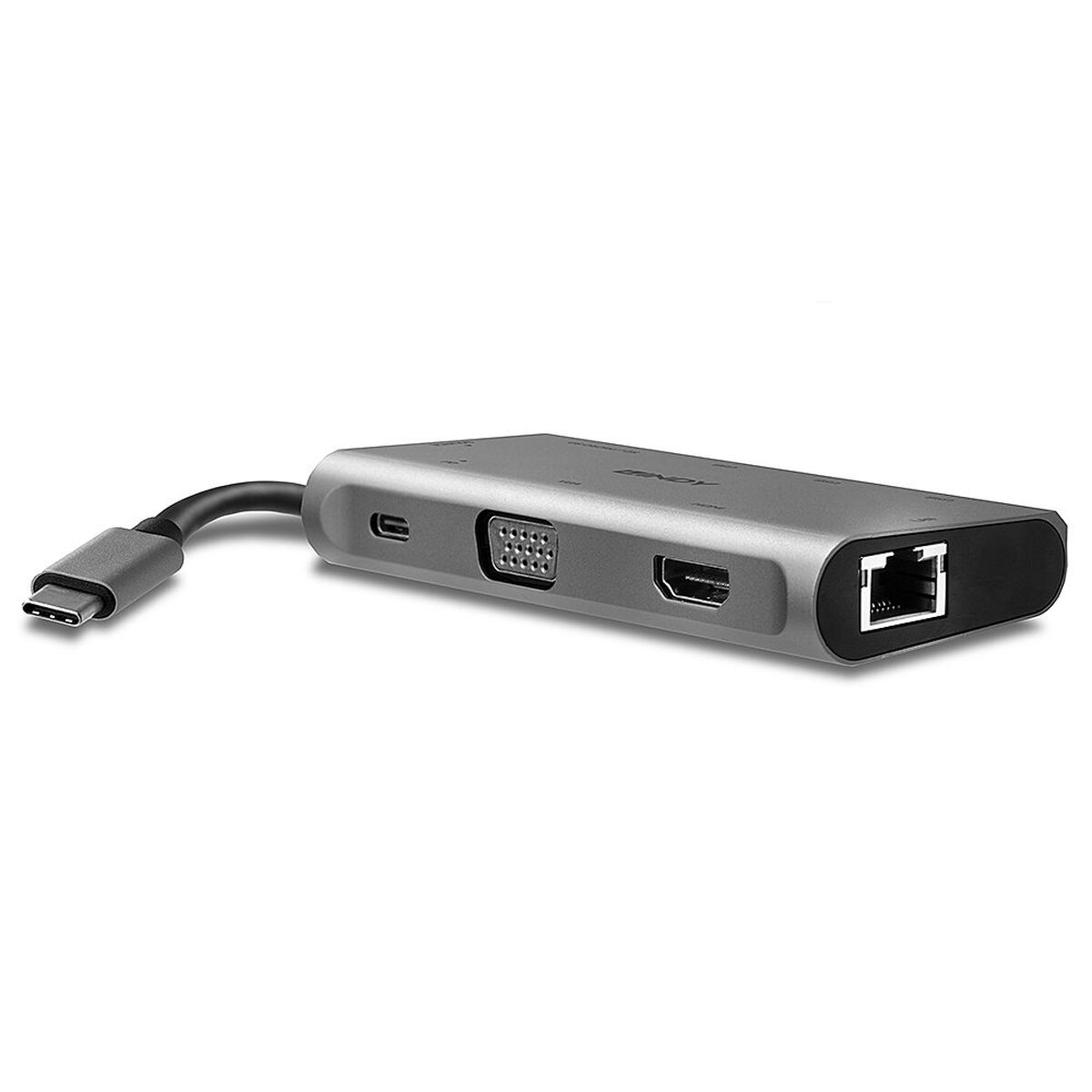 USB-HUB LINDY 43278 Grå - 6