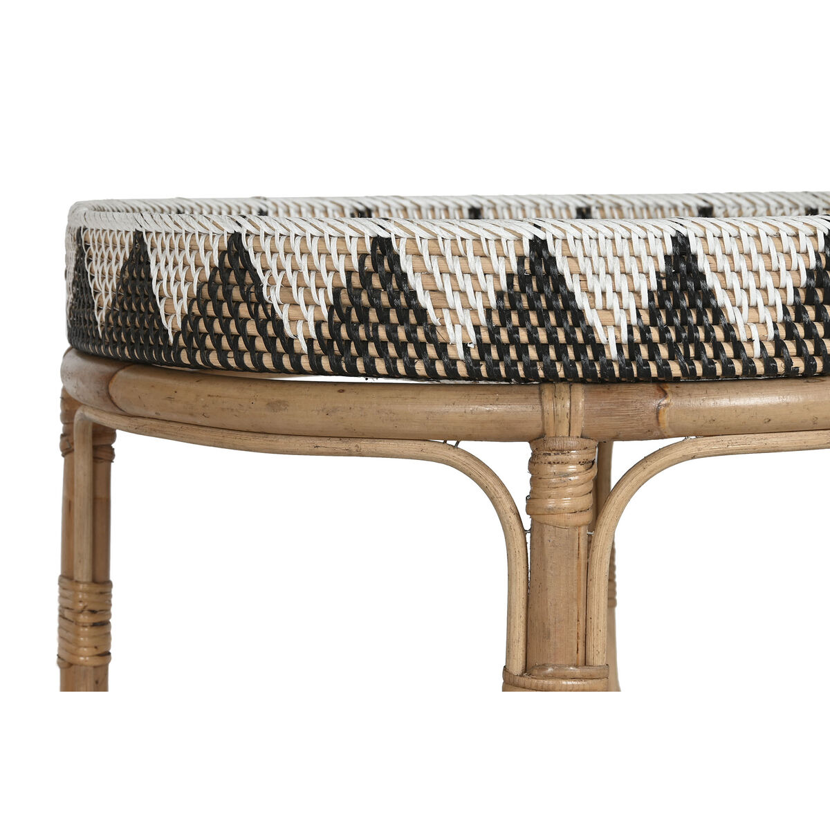 2-bordsset Home ESPRIT Rattan 70 X 70 X 52 cm - 3