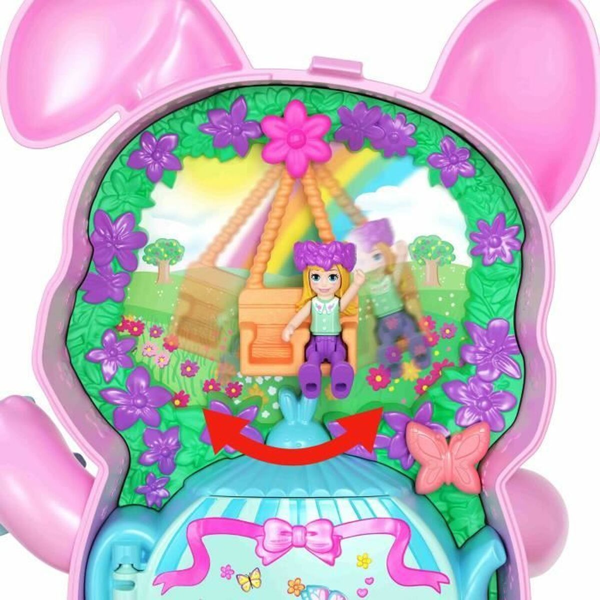 Playset Polly Pocket Tea Time Rabbit Box - 3