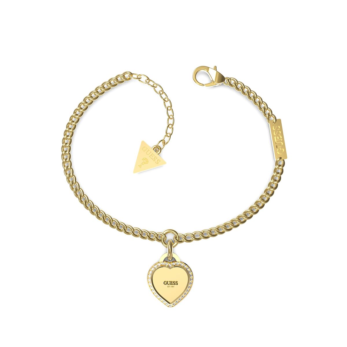 Damarmband Guess Fine Heart 20 cm - 2