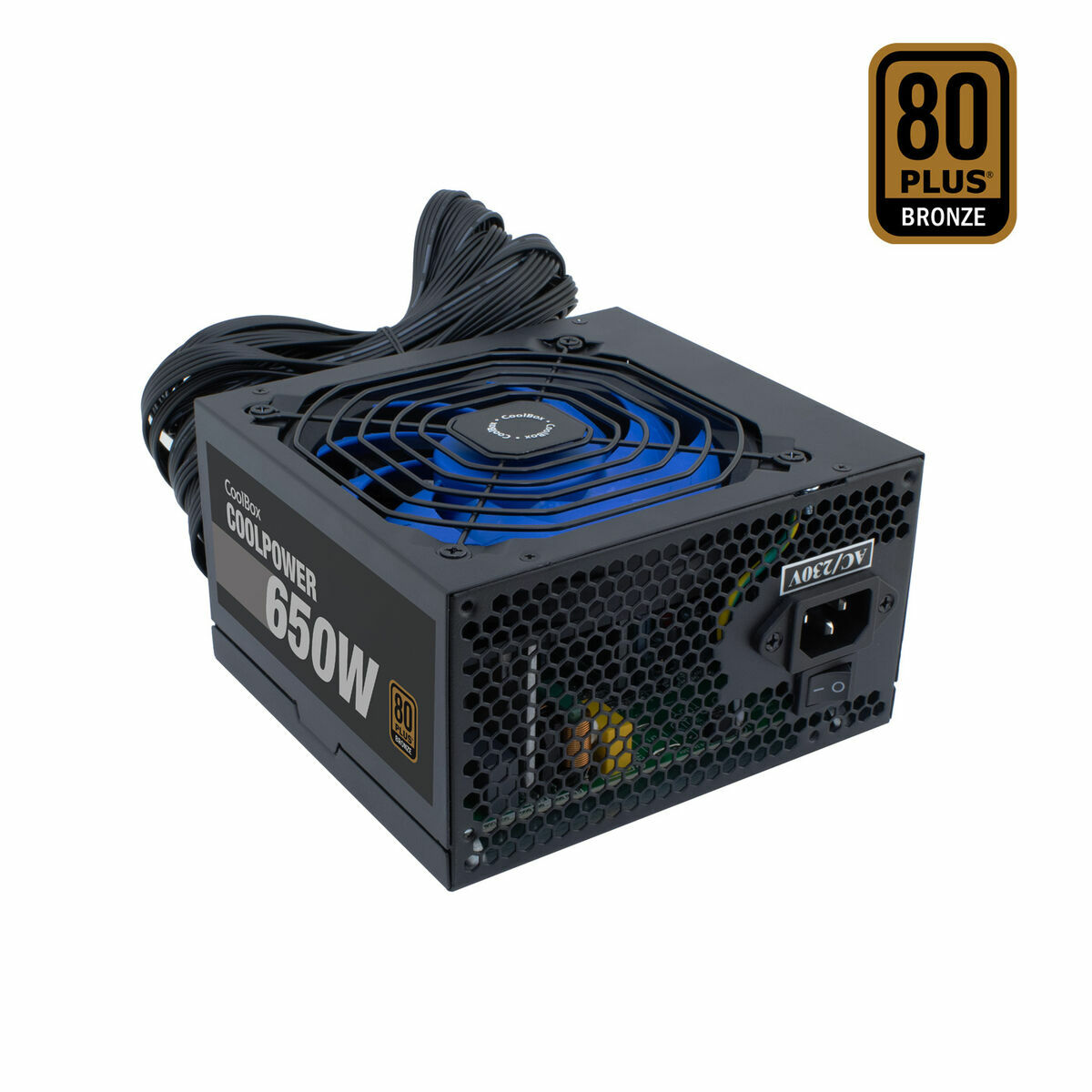 Strömtillförsel CoolBox COO-FACPO-650 650 W 80 Plus Bronze