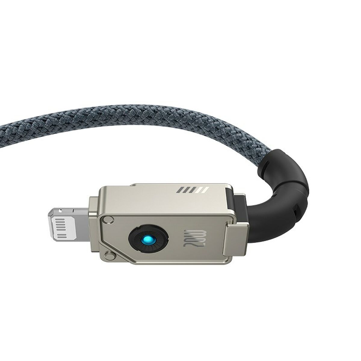 Kabel USB-C till Lightning Baseus P10355803221-01 Vit Svart 2 m - 2