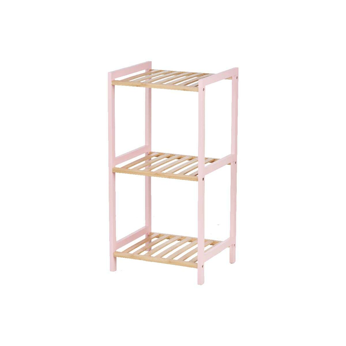 Badrumshyllor Berilo Rosa Naturell 35 x 30 x 70 cm 35,2 x 70 x 30,2 cm - 3