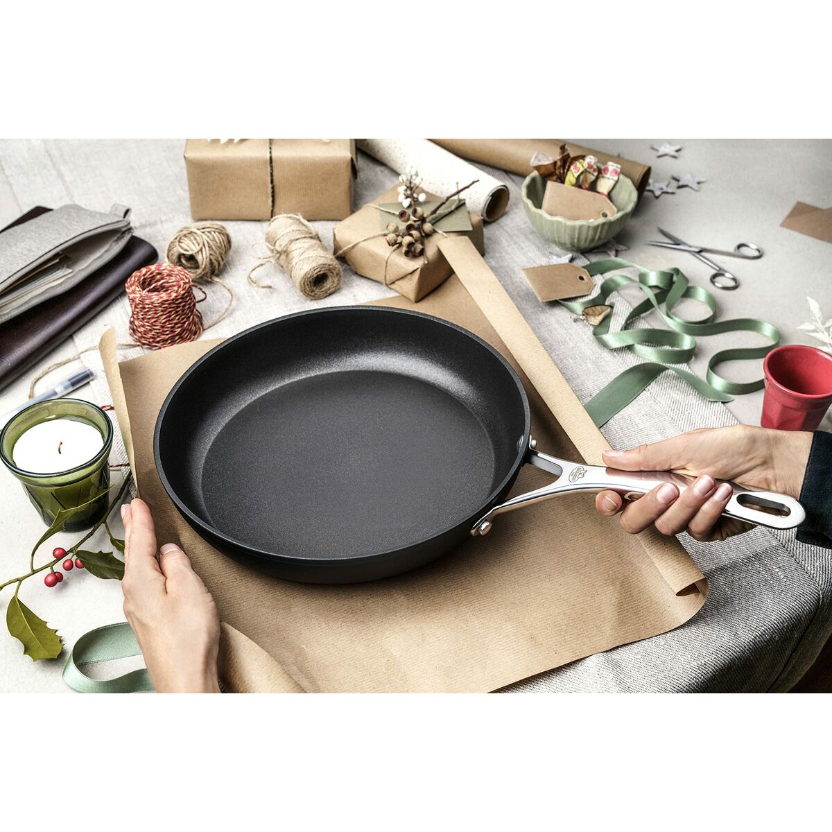 Stekpanna Ballarini ALBA ALBG0L0.24U Svart Titan Ø 24 cm - 5