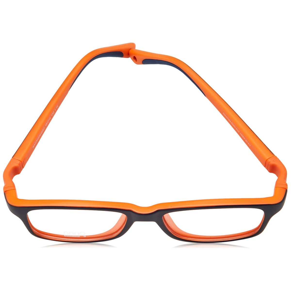 Glasögonbågar Nanovista NAO3020646SC Orange Marinblå - 3