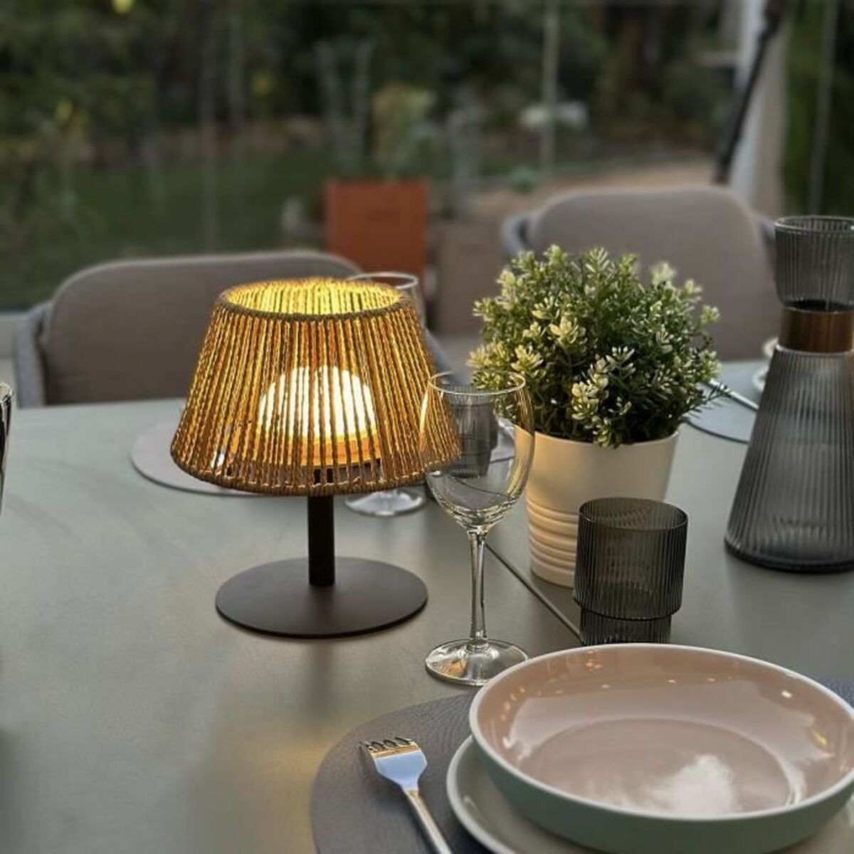 LED-lampa Lumisky Standy Mini Raffy Brun Plast - 6