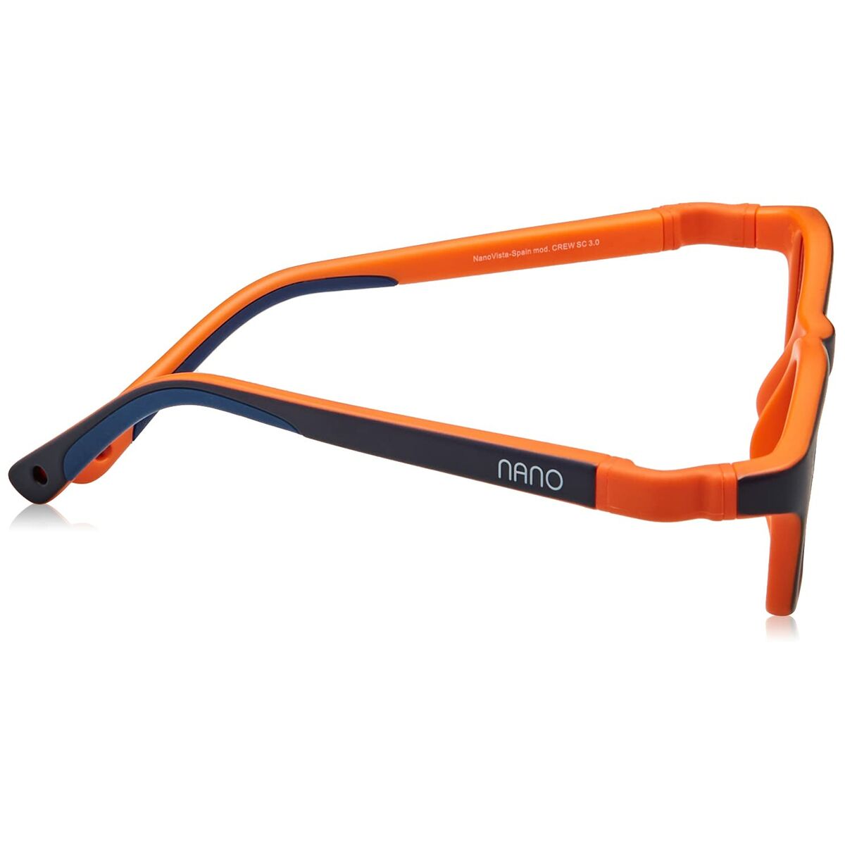 Glasögonbågar Nanovista NAO3020648SC Orange Marinblå - 2