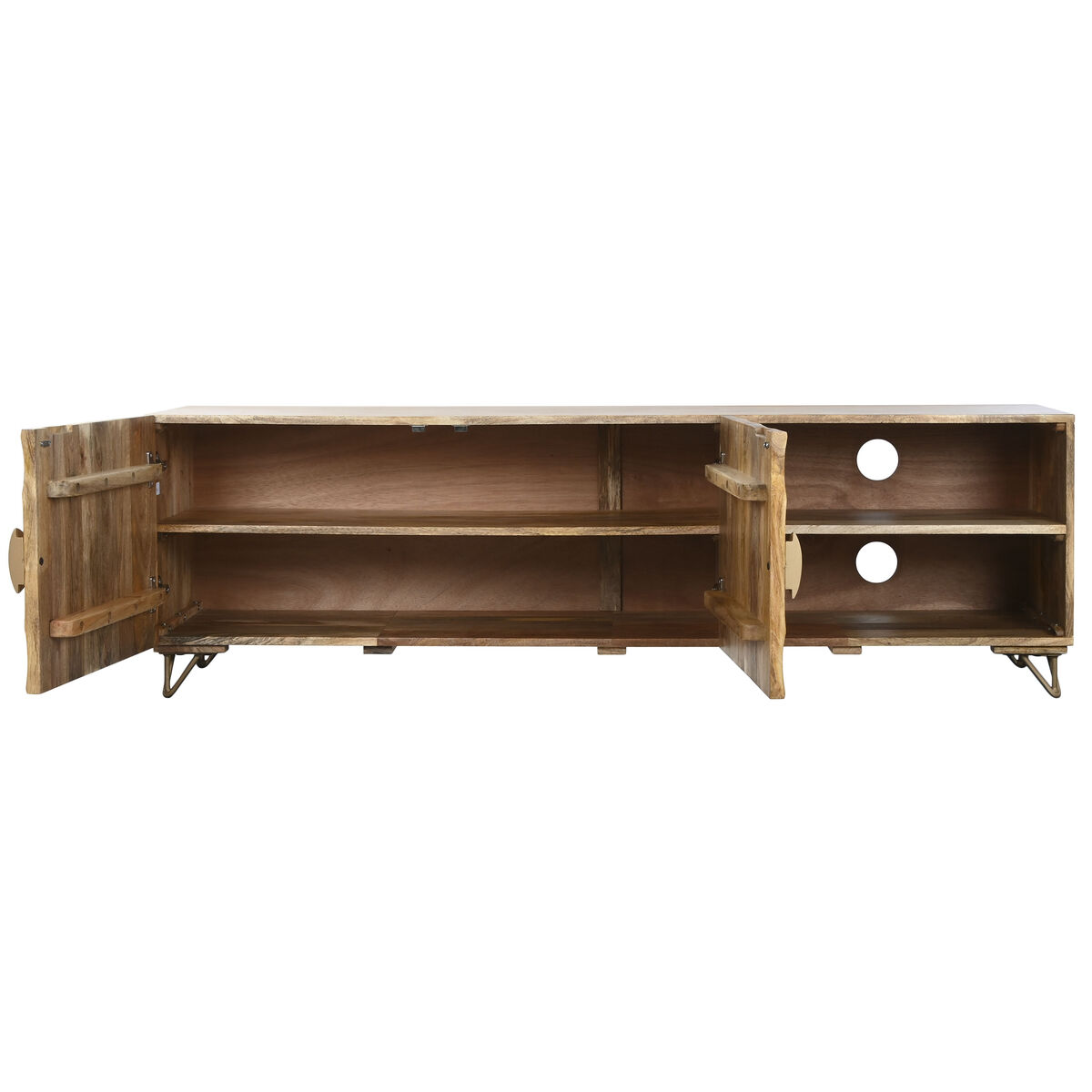 TV-möbler Home ESPRIT Naturell 160 x 40 x 50 cm - 3