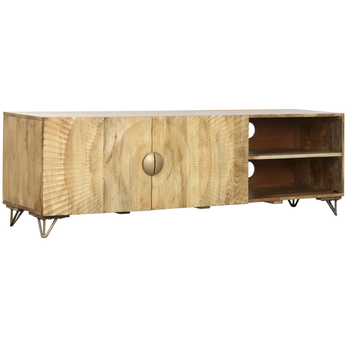 TV-möbler Home ESPRIT Naturell 160 x 40 x 50 cm
