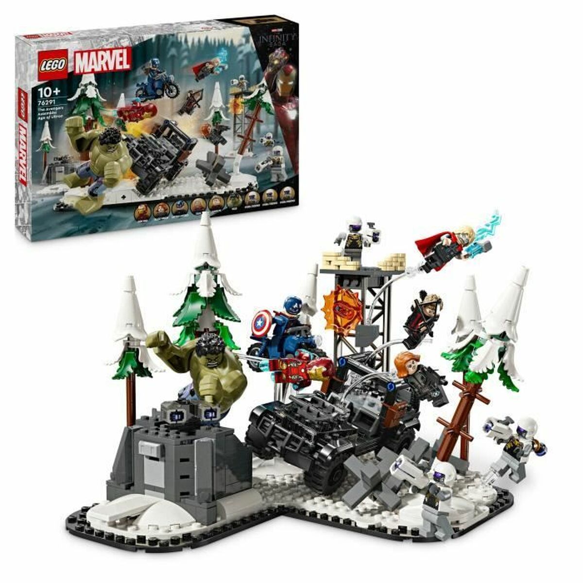 Byggsats Lego Los Vengadores se reúnen: La era de Ultrón Multicolour