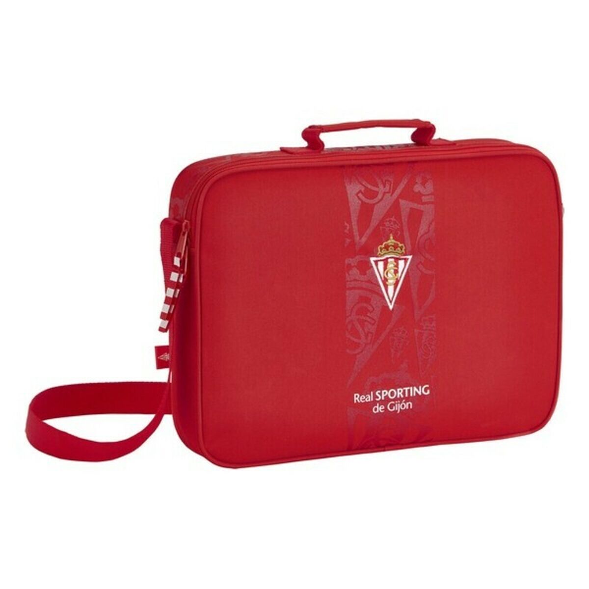 Skolväska Real Sporting de Gijón Röd (38 x 28 x 6 cm) - 7