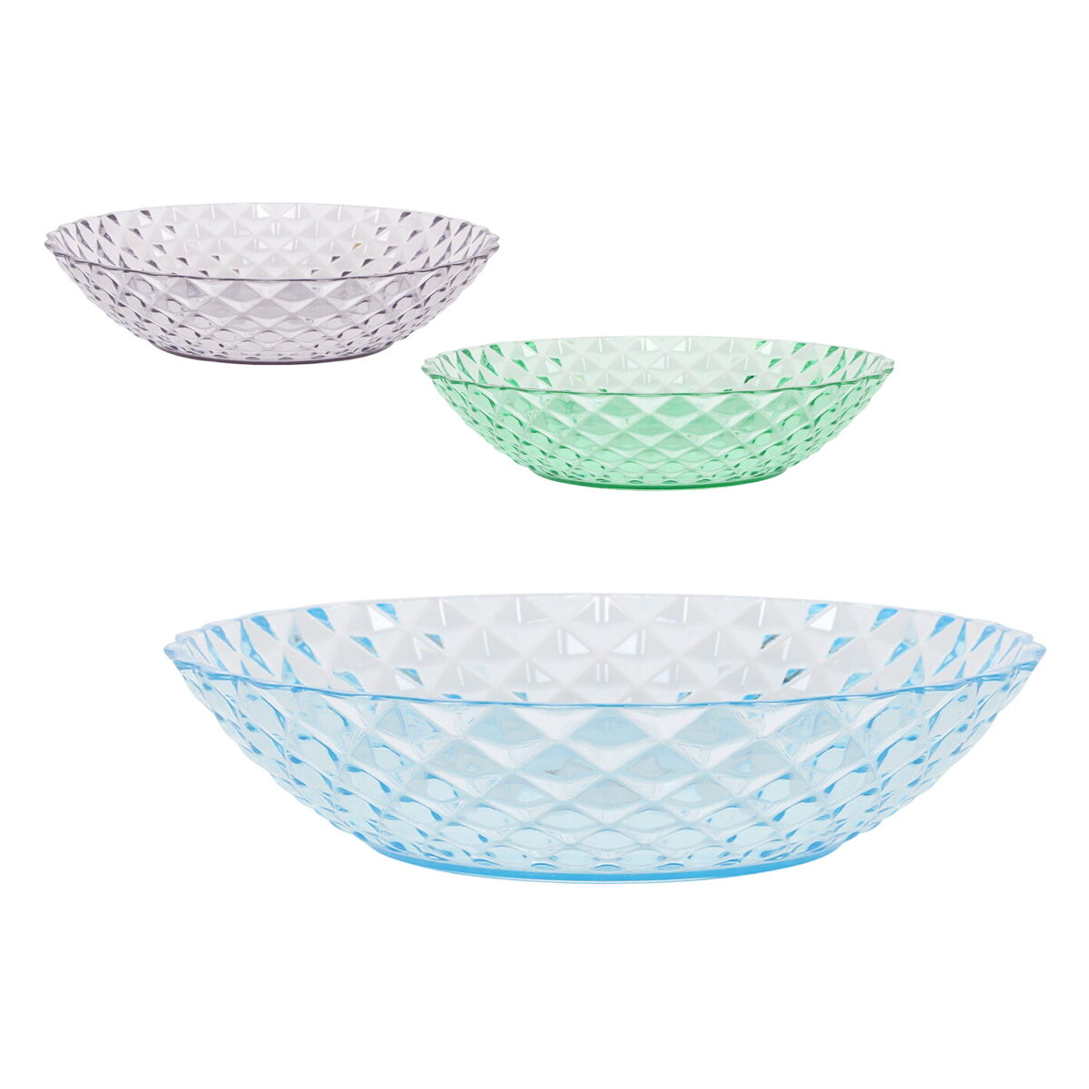 Djup tallrik La Mediterránea Plast 20 x 20 x 4,5 cm (24 antal) - 3