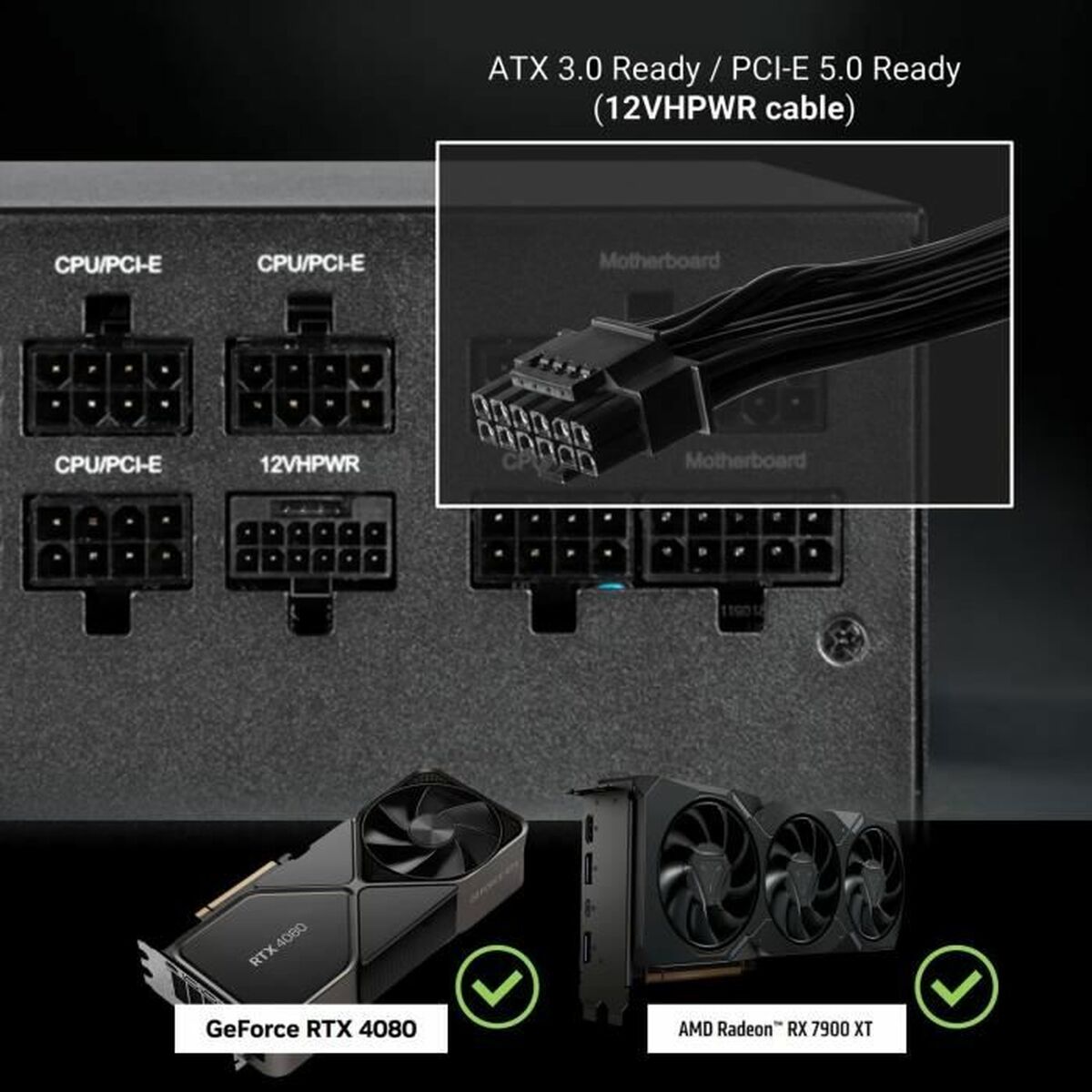 Strömtillförsel BitFenix ATX - 5