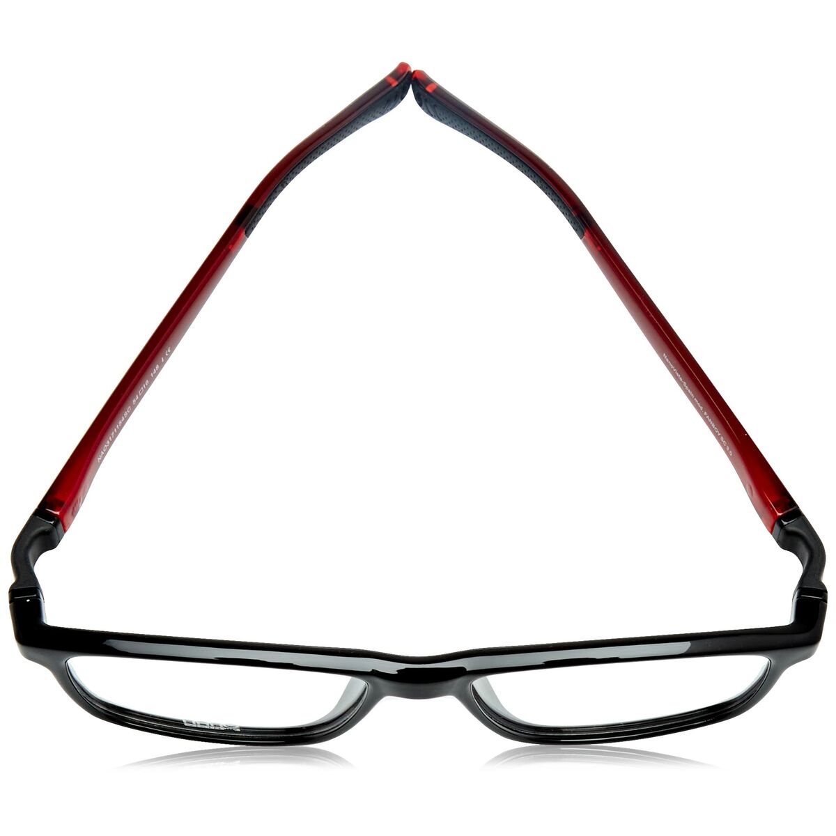 Glasögonbågar Nanovista NAO3171152SC Svart Röd - 3