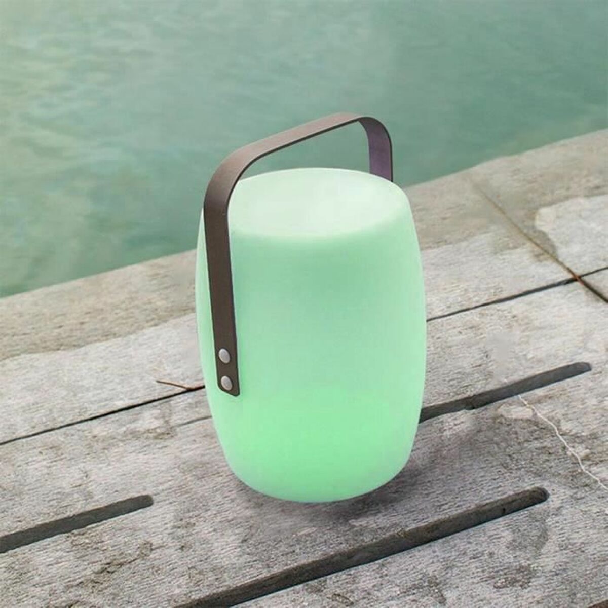 LED-lampa Lumisky Lucy Rock Vit Aluminium - 4