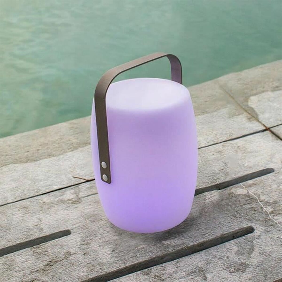LED-lampa Lumisky Lucy Rock Vit Aluminium - 3