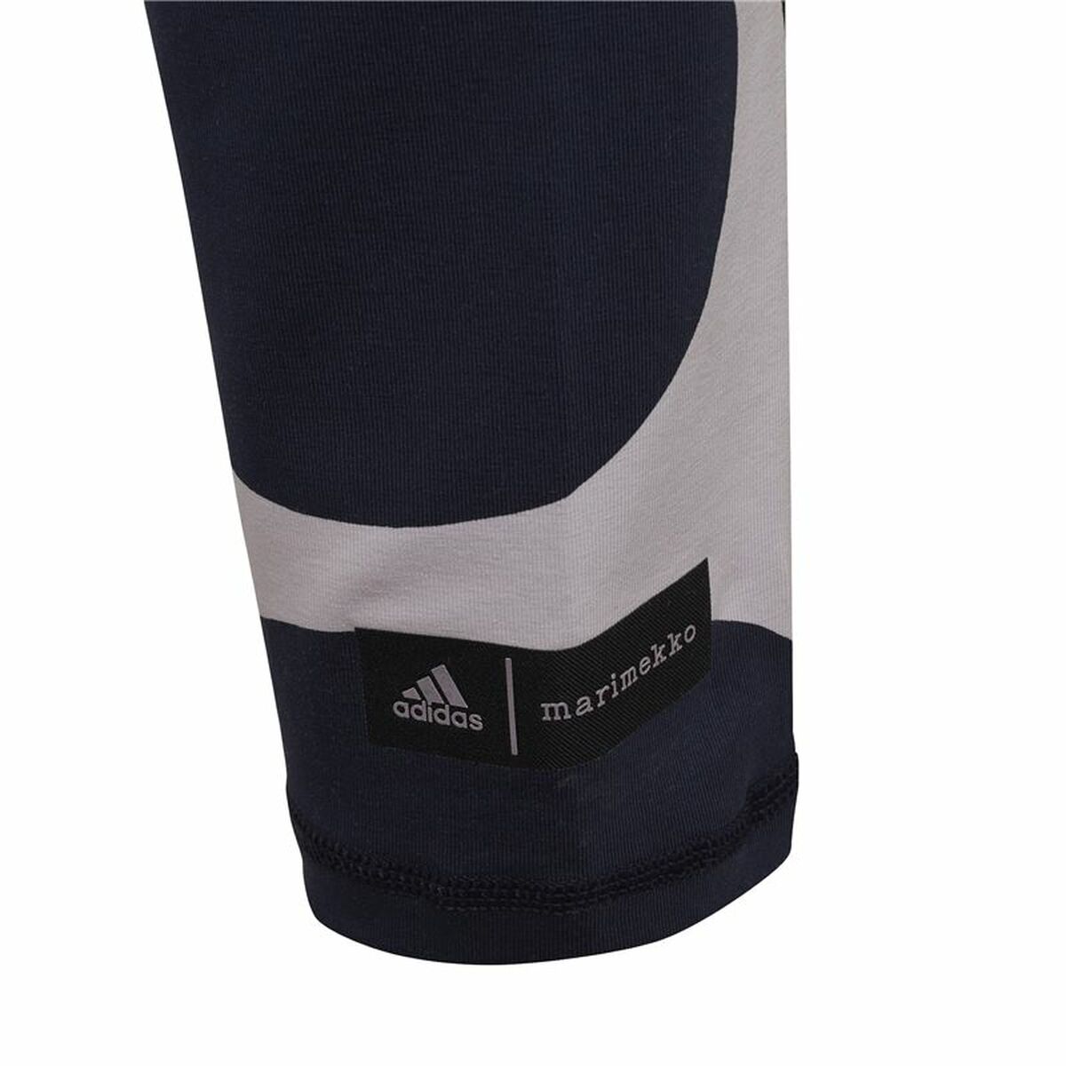 Långa träningsbyxor Adidas Vit Kvinna Svart - 3