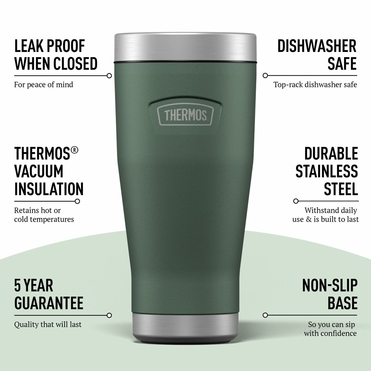 Termos Thermos 160083 Rostfritt stål 470 ml - 2