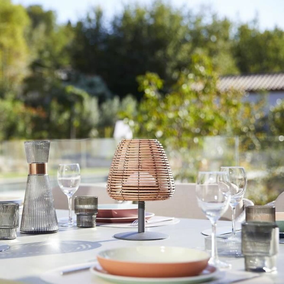 LED-lampa Lumisky BOHEME Vit Stål - 6