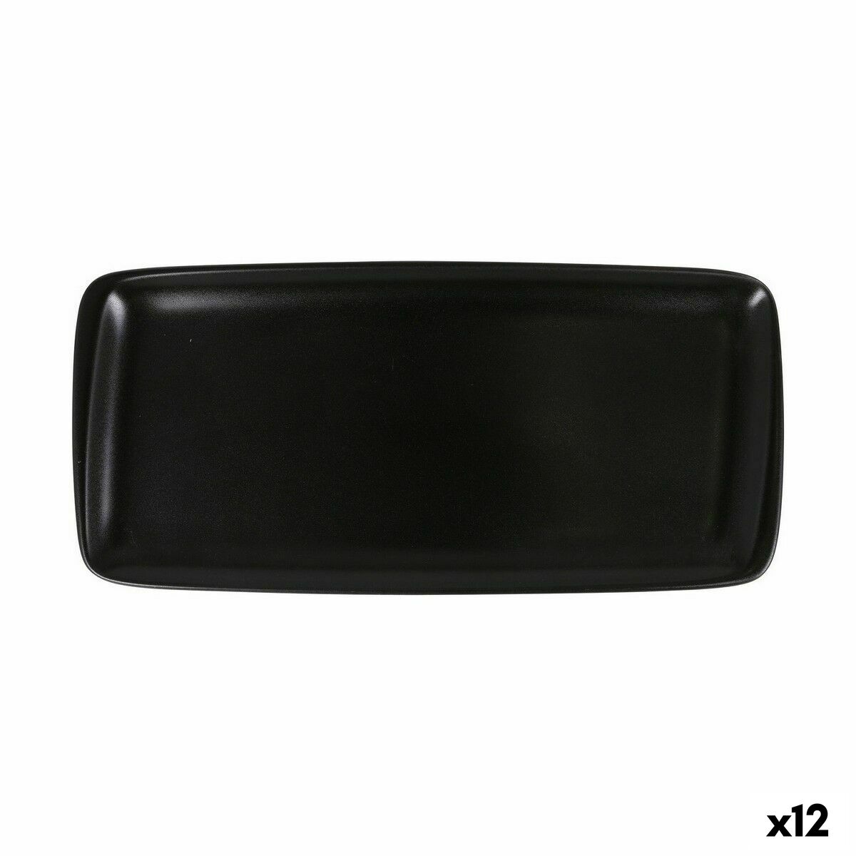 Snacksbricka Viejo Valle Zenci Rektangulär 34 x 15 cm (12 antal)