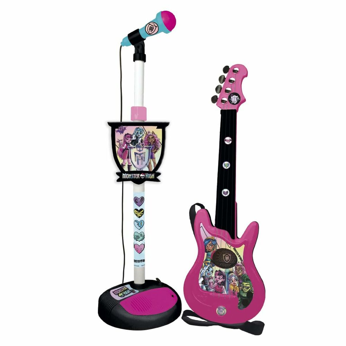 Gitarr för barn Monster High Karaoke Mikrofon - 3