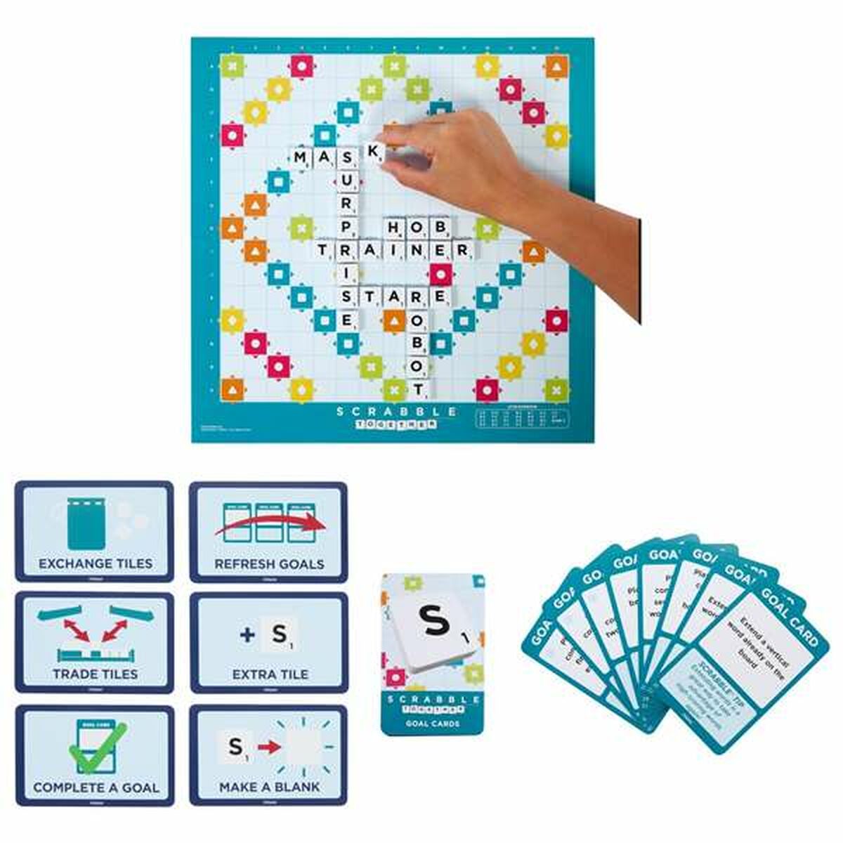 Sällskapsspel Mattel Scrabble ES - 3