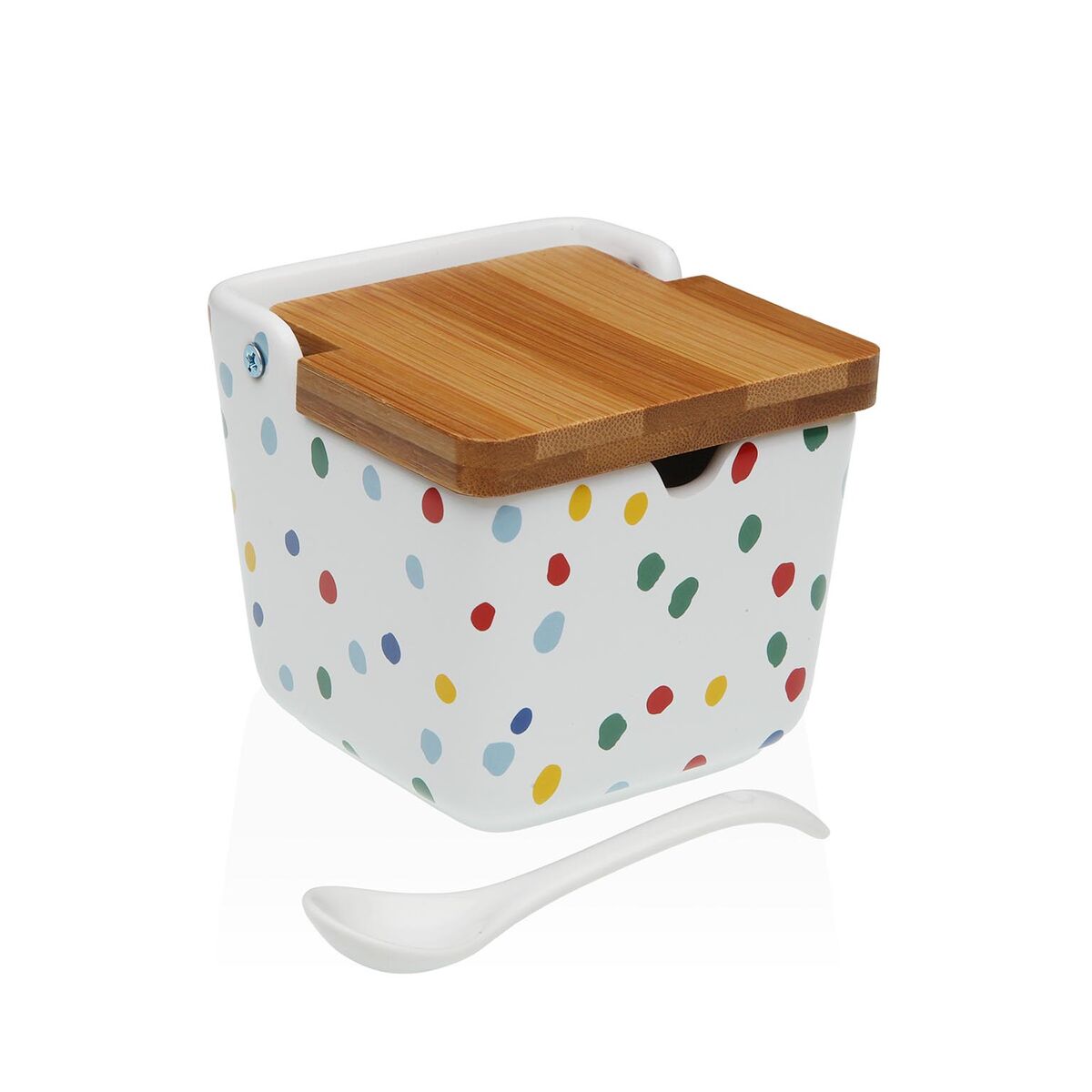 Sockerströare Versa DOTTY Keramik 8,8 x 8,5 x 8,8 cm