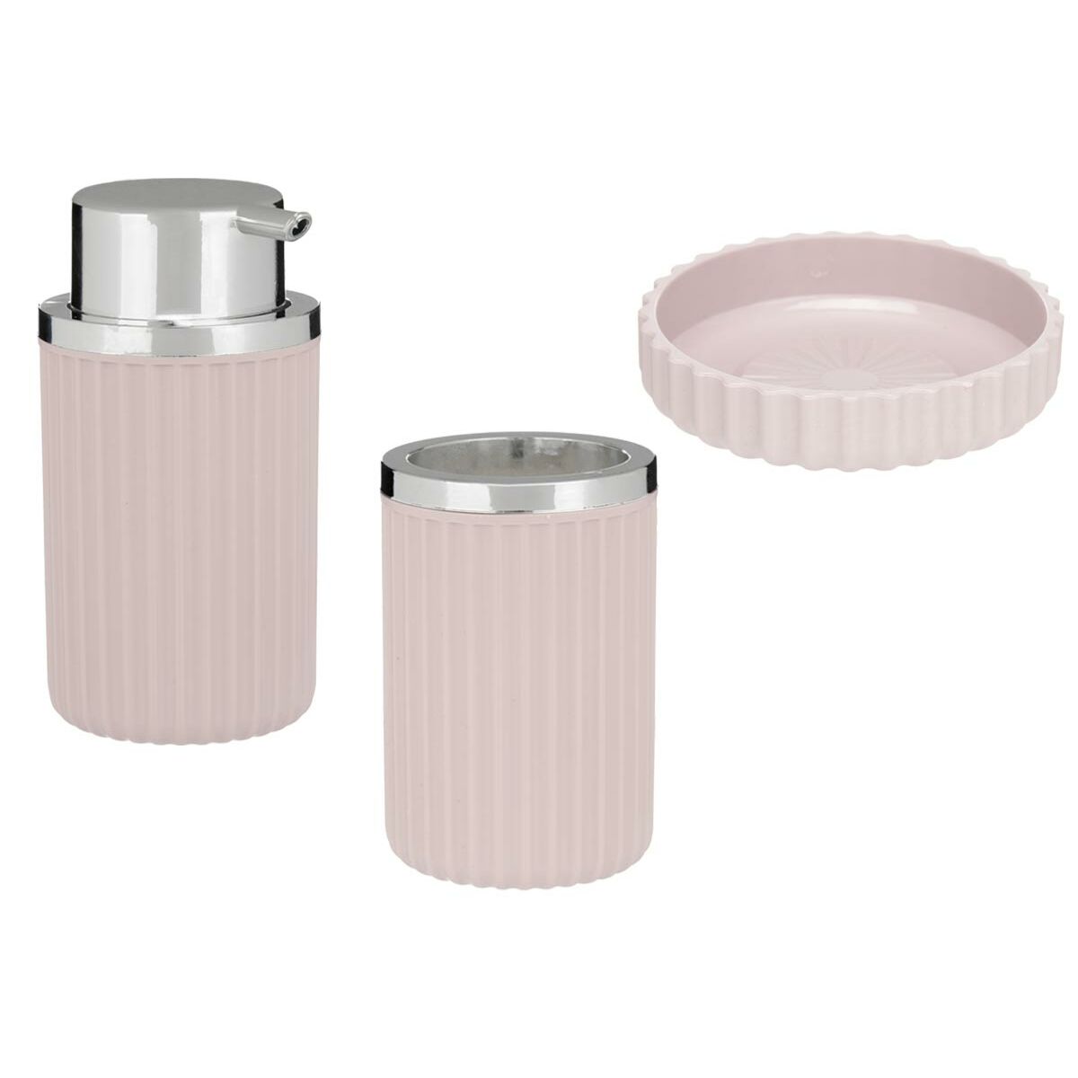 Badkit Rosa Plast (12 antal) - 4