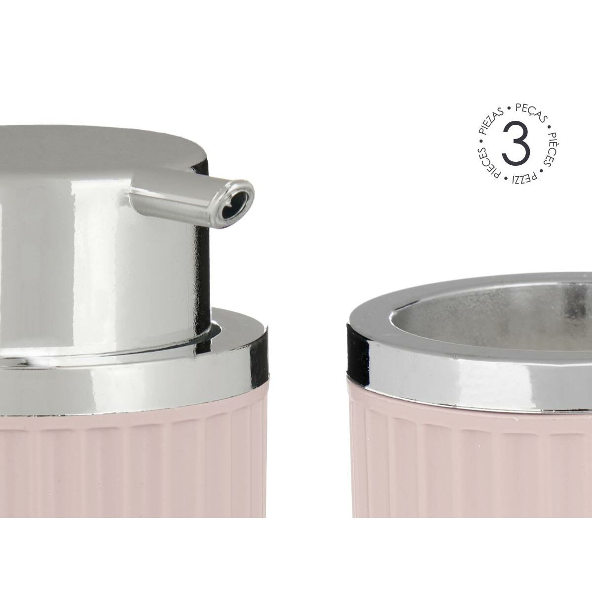 Badkit Rosa Plast (12 antal) - 5