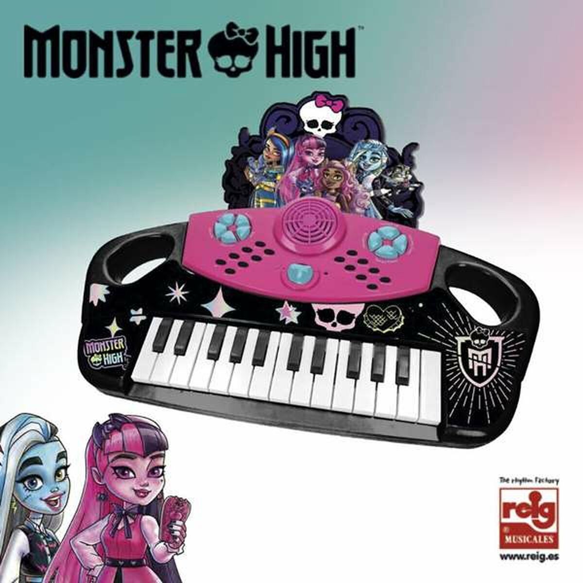 Leksakspiano Monster High Elektronik - 2