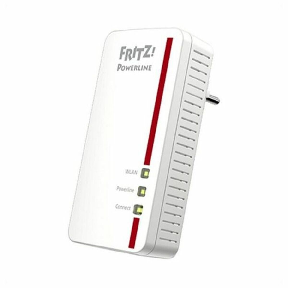 PLC  Adapter Fritz! WLAN 1260E 866 Mbps 5 GHz Vit Röd