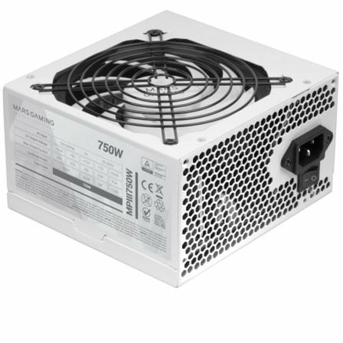Strömtillförsel Mars Gaming MPIII750W 750 W