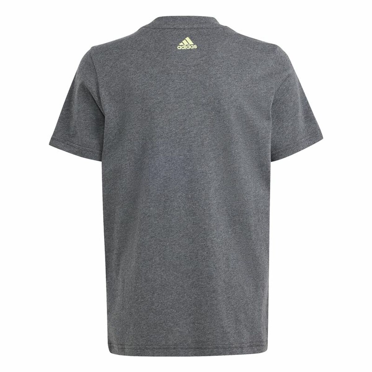 Barn T-shirt med kortärm Adidas Essentials Big Logo Grå - 2
