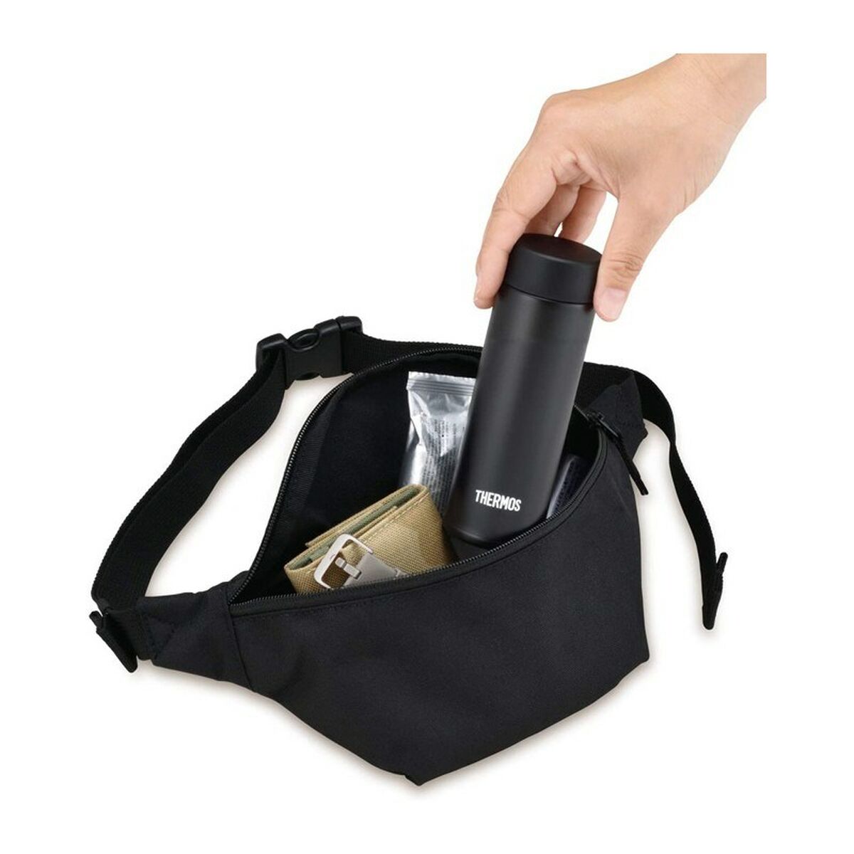 Termos Thermos 210010 Svart Rostfritt stål - 3