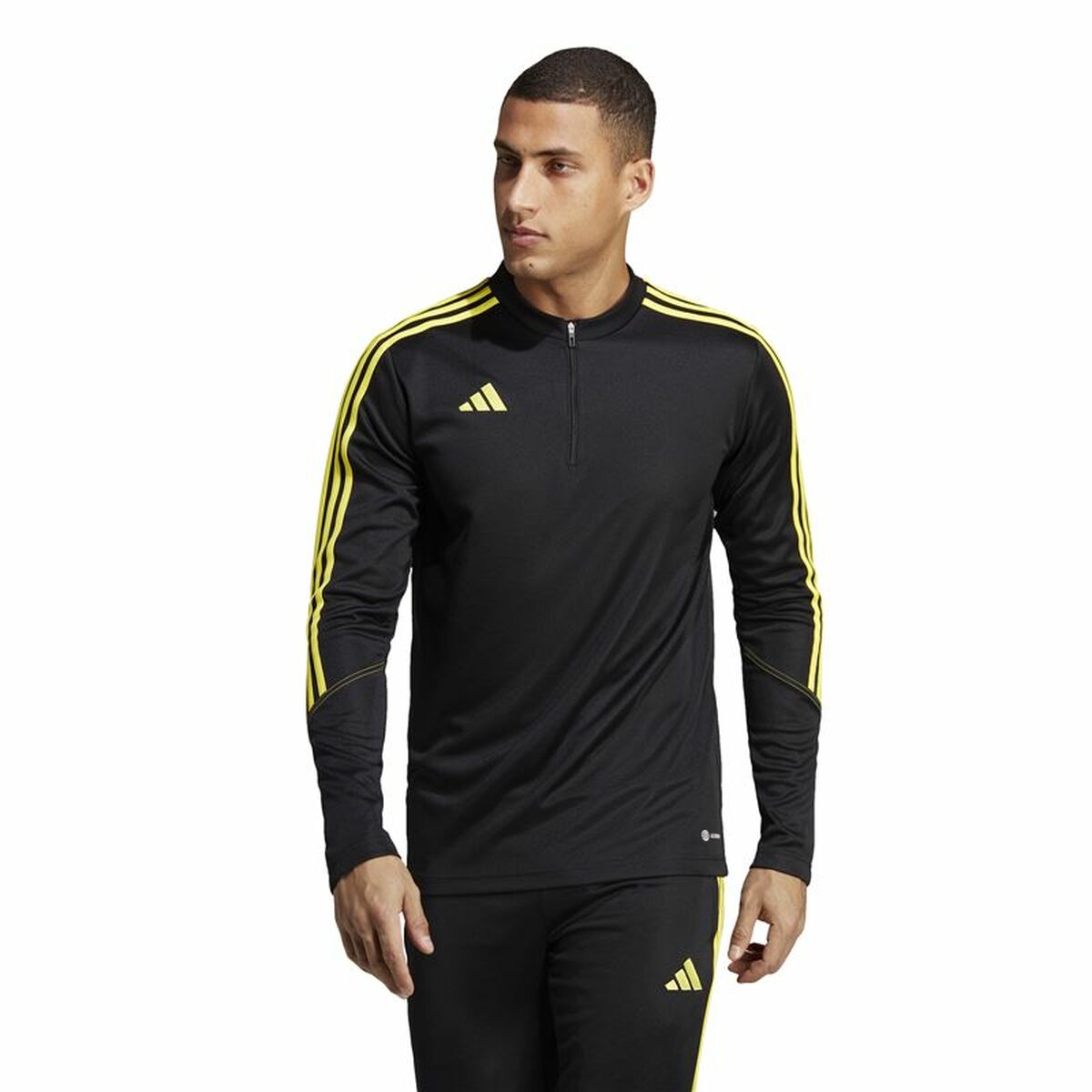 Tränings t-shirt, Vuxen Adidas Tiro23 Club Vit Svart - 2