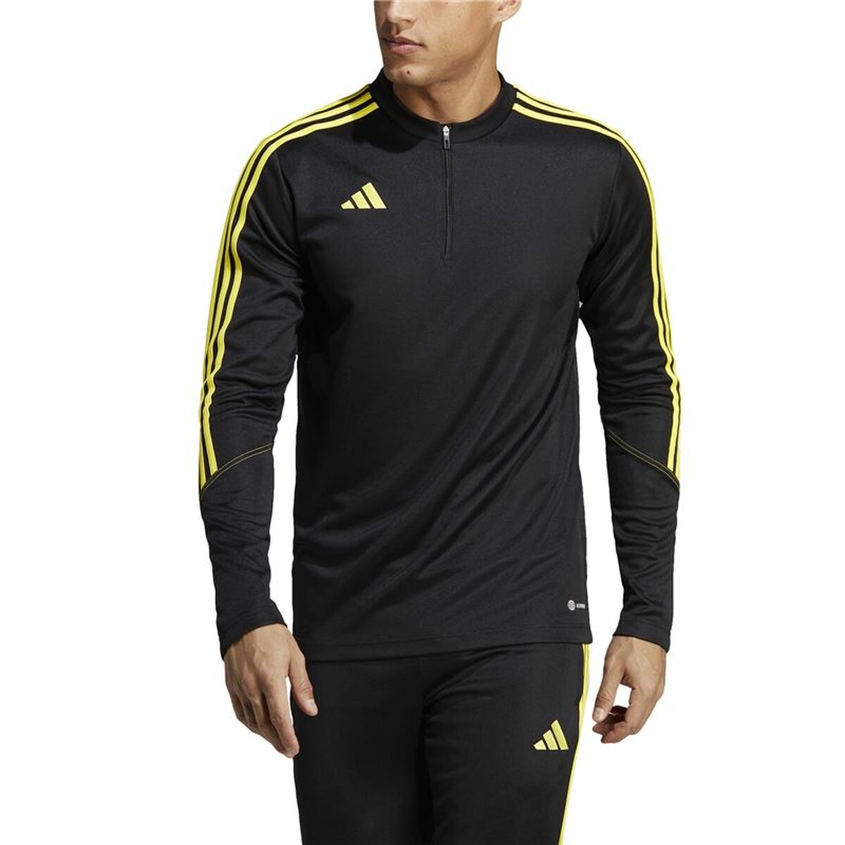 Tränings t-shirt, Vuxen Adidas Tiro23 Club Vit Svart - 3