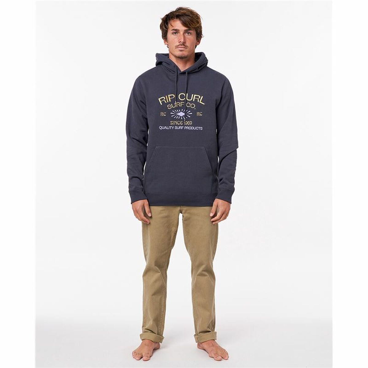Tröja med huva Herr Rip Curl Radiate  Mörkblå - 5