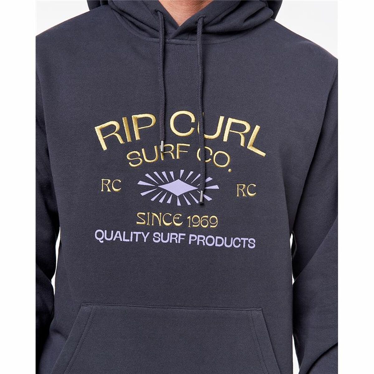 Tröja med huva Herr Rip Curl Radiate  Mörkblå - 3