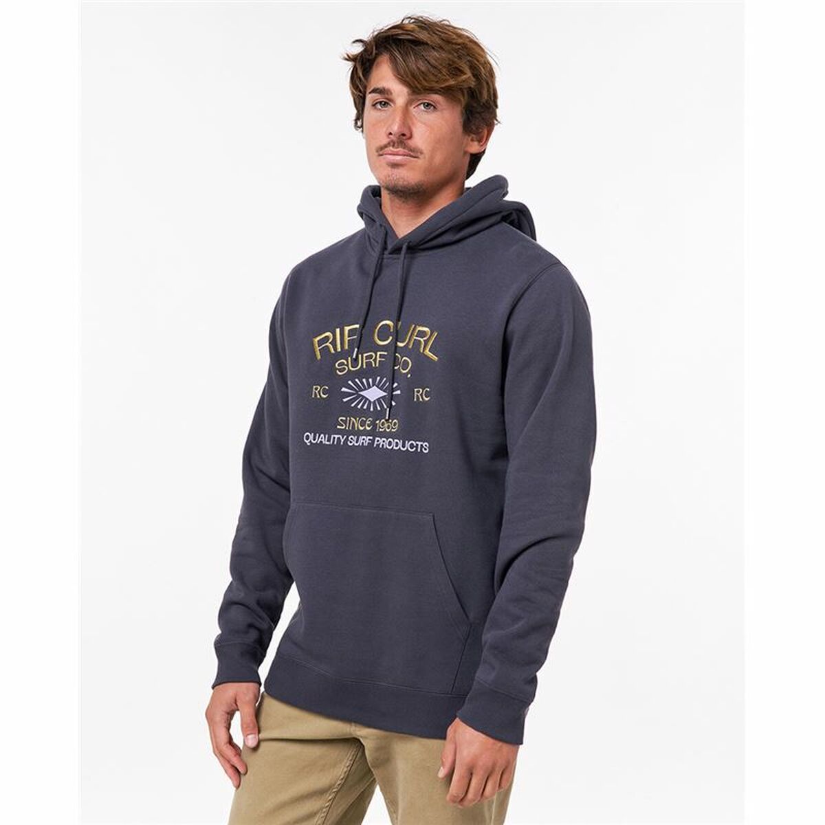 Tröja med huva Herr Rip Curl Radiate  Mörkblå - 4