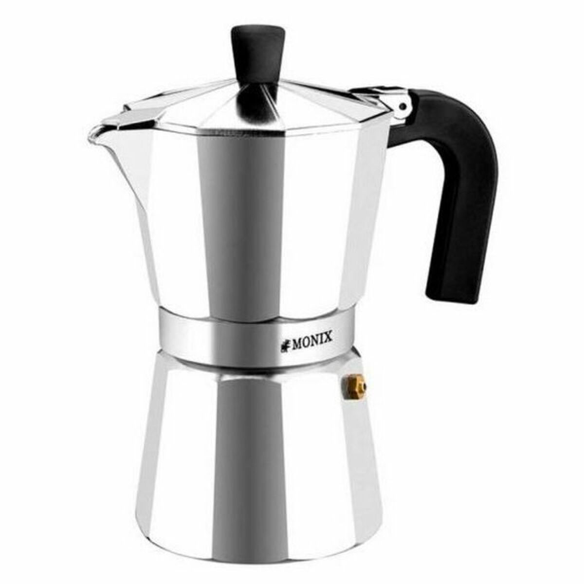 Italiensk Kaffepanna Monix Braisogona_M620001 Silver Aluminium 1 Kopp