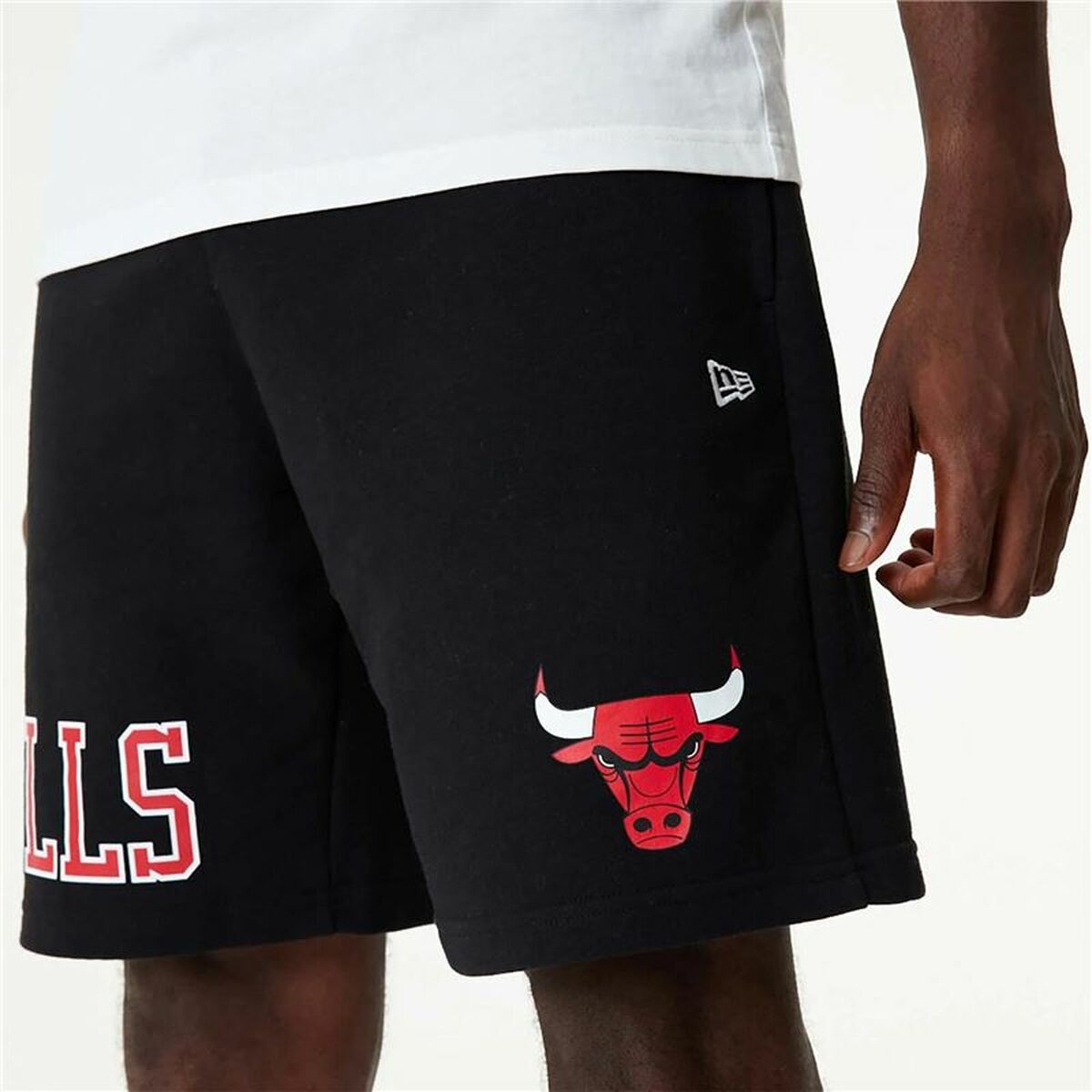 Träningsshorts New Era NBA Chicago Bulls Svart - 2