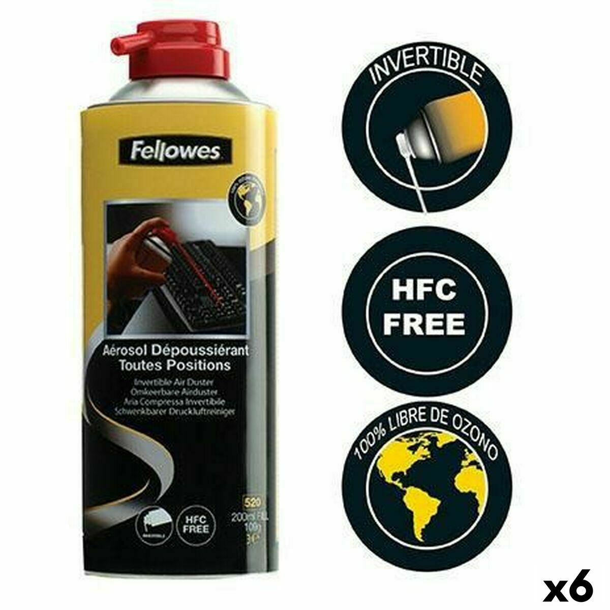 Anti-damm Spray Fellowes 9974804 - 2