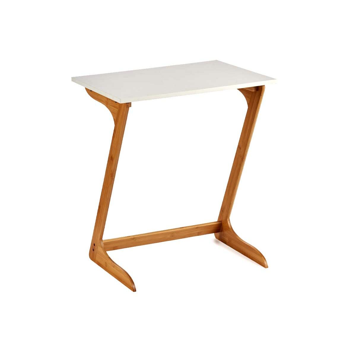 Sidobord Kinvara Vit Brun Naturell 40 x 68,5 x 60 cm - 2