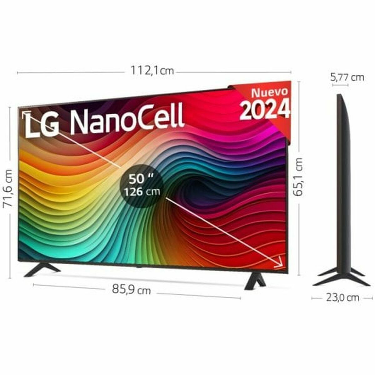 Smart TV LG 50NANO82T6B.AEU 4K Ultra HD 50" - 3