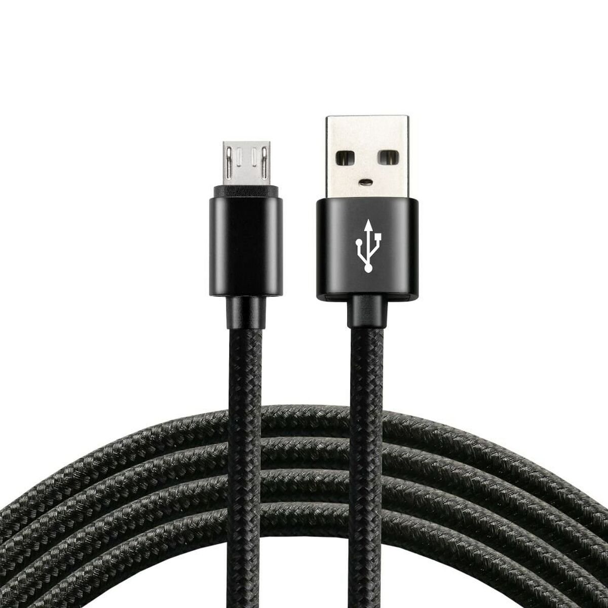 USB-kabel till mikro-USB EverActive CBB-1MB Svart 1 m - 3